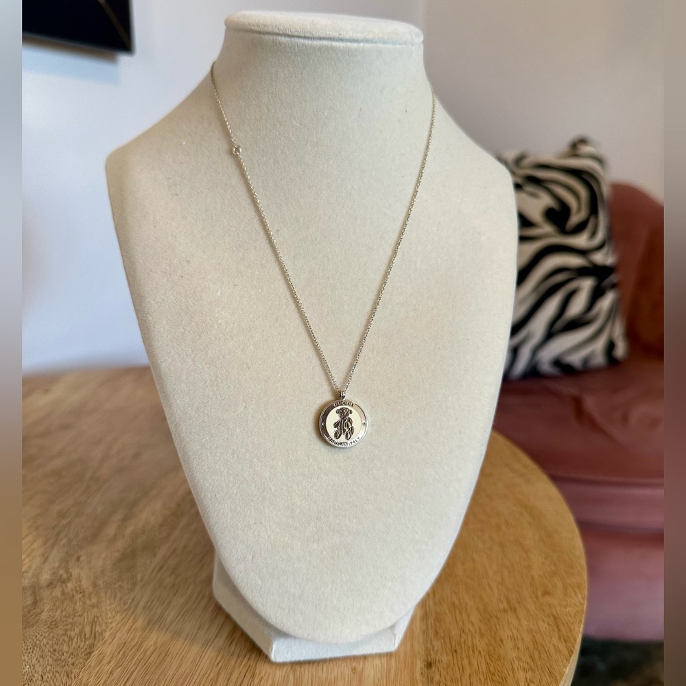Gucci Teddy Bear .925 Silver Pendant Necklace - Picture 5 of 8